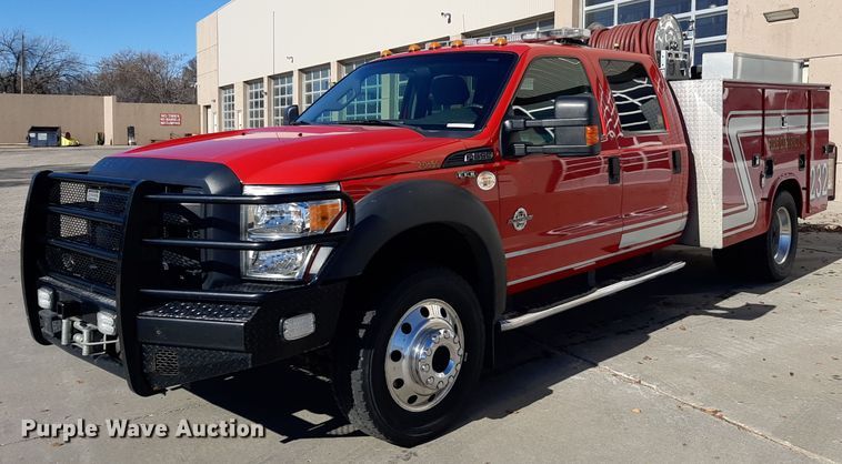2013 Ford F550 Super Duty  Crew Cab rescue vehicle - LX9831