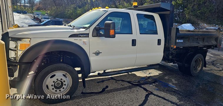 2012 Ford F450 Super Duty XL  Crew Cab dump truck - OL9419