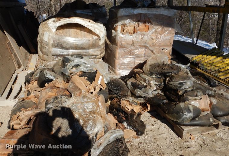 (5) pallets of Crafco asphalt pavement sealant blocks - OL9426