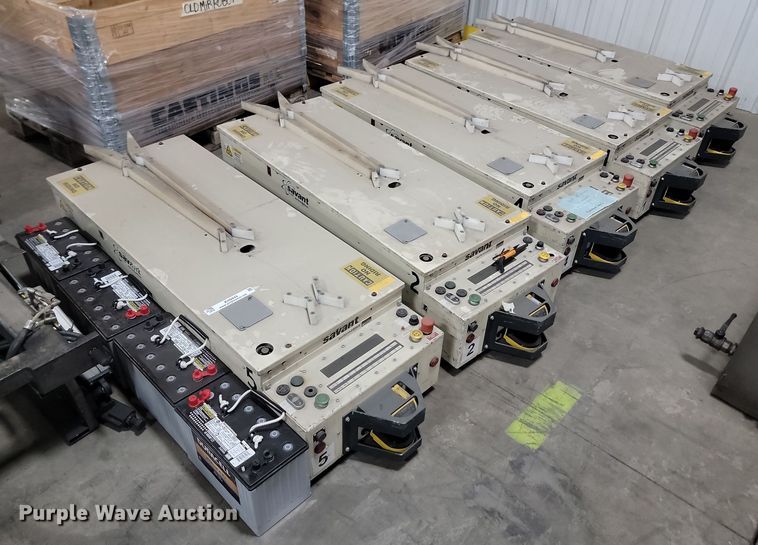 (5) Savant DC10 robotic factory payload movers - KH9444