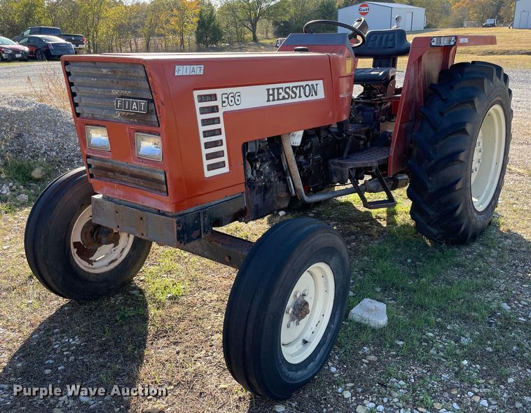 Hesston 566  tractor - KJ9902