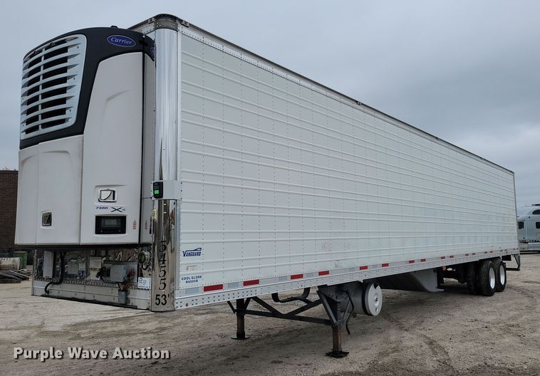 2017 CIMC Vanguard Cool Globe R8000B  refrigerated van trailer - DN4228