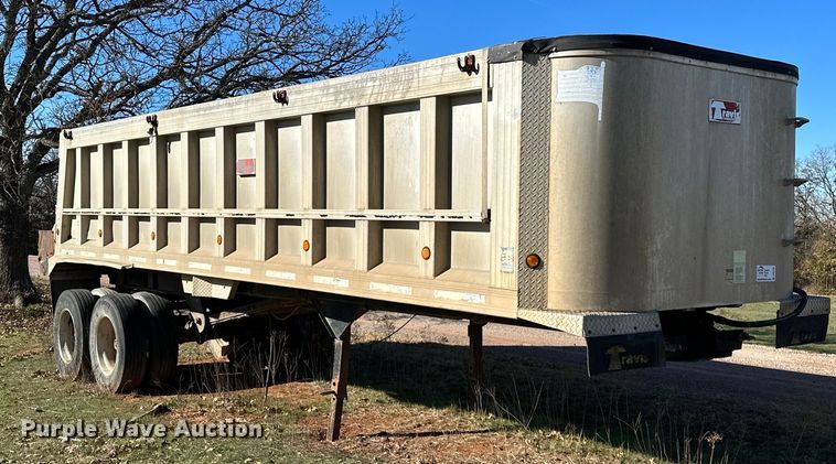2003 Travis S/96  end dump trailer - DO5197