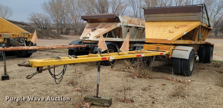 1994 Strick bottom dump pup trailer - KU9086