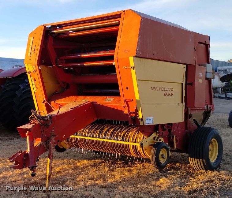 New Holland 855  round baler - DK8936