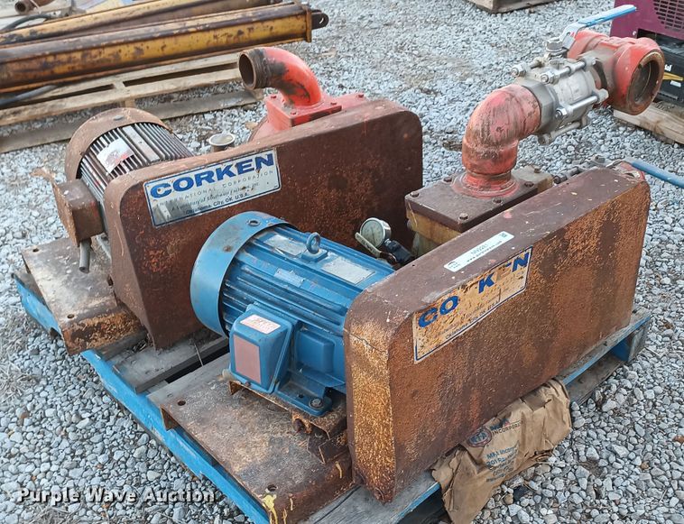 (2) Corken irrigation pumps - NN9281