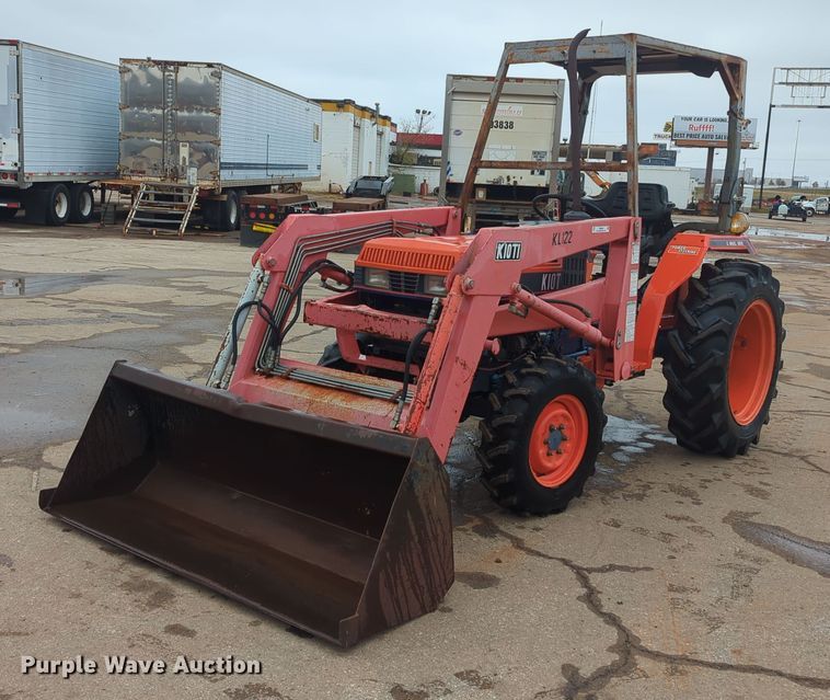Kioti LK2554  MFWD tractor - OD9043