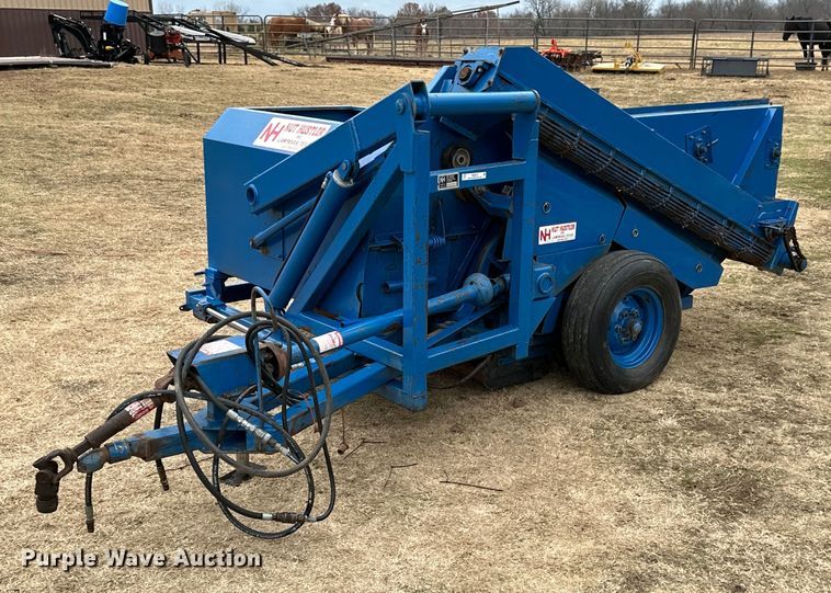 Nut Hustler 8090  nut harvester - OD9810