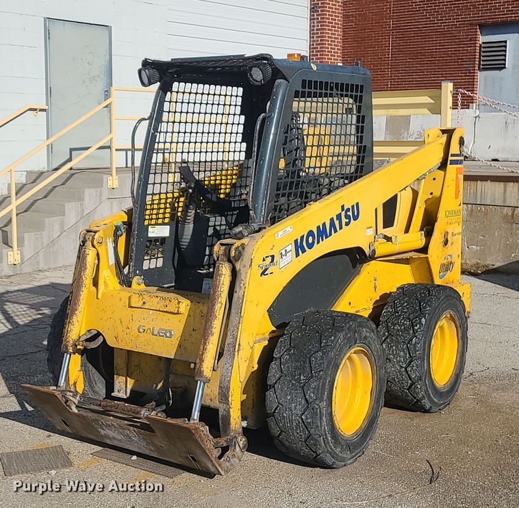 2008 Komatsu SK1020-5N  skid steer loader - LJ9406