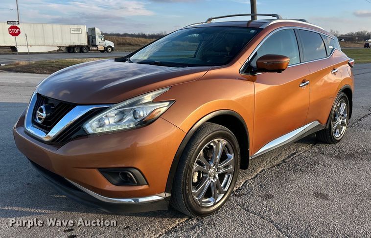 2015 Nissan Murano Platinum  SUV - NE9624