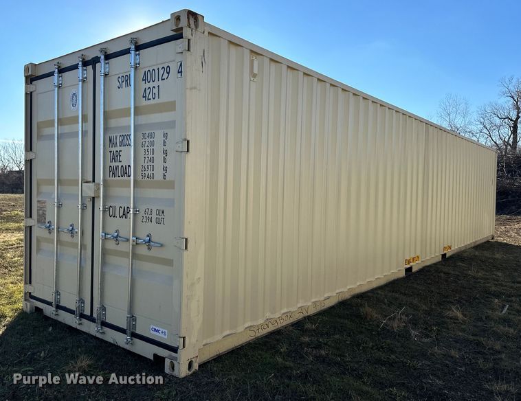 2023  40' L shipping container - OF9150