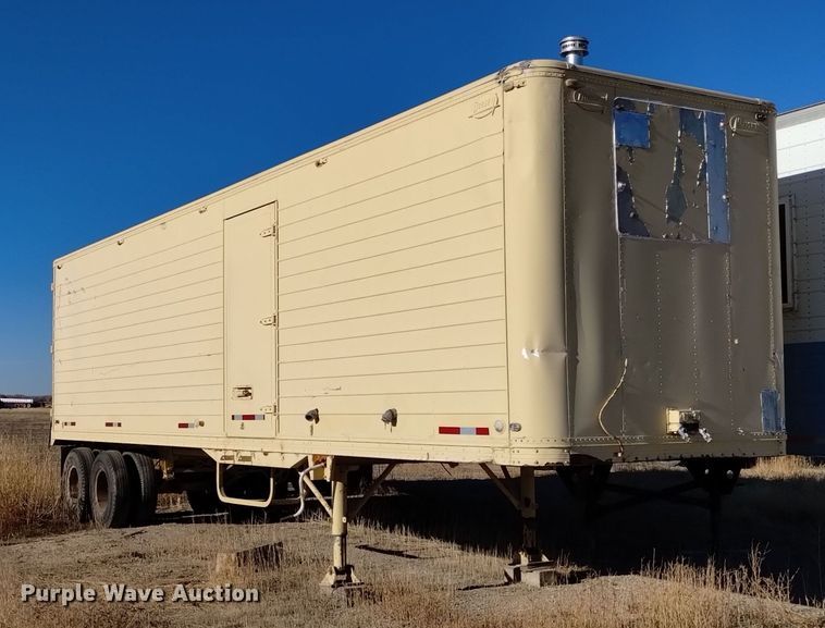 1961 Dorsey RALT 20  dry van trailer with batch plant boiler - DK8915