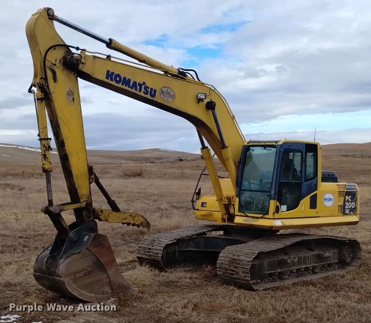 2012 Komatsu PC200LC-8  excavator - DK8928