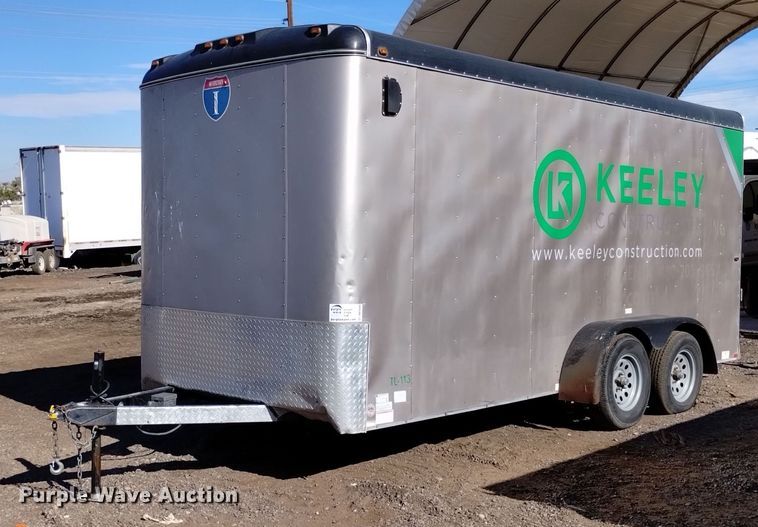 2018 Interstate ILRD716TA2  enclosed cargo trailer - DK8949