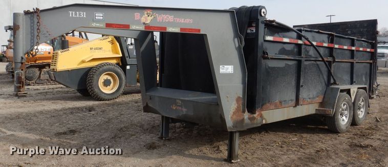 2014 Bewise  dump trailer - DL7812