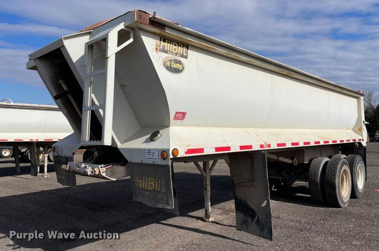 2011 Hilbilt 24-3/16 HD XL  end dump trailer - DN3749