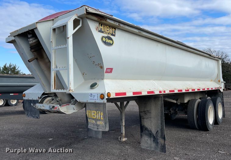 2011 Hilbilt  24-3/16 HD XL end dump trailer - DN3750
