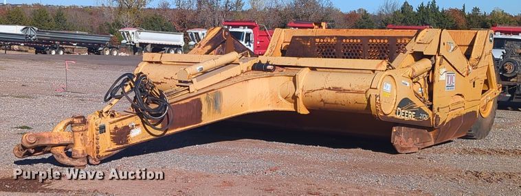 2014 John Deere 2112E  scraper - DN3753