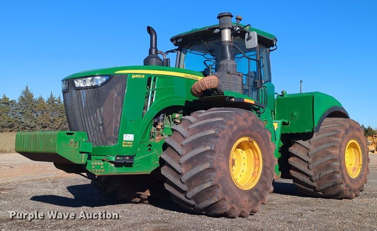 2015 John Deere 9470R Scraper Special  4WD tractor - DN3760