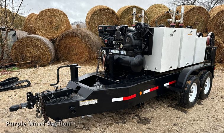 Shop built  lube trailer - DO2212