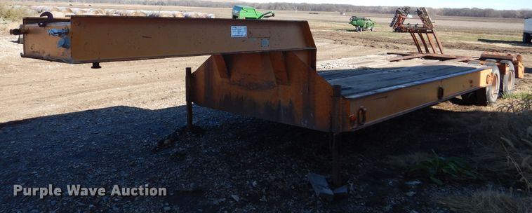 1971 Shop built  equipment trailer - DR5905