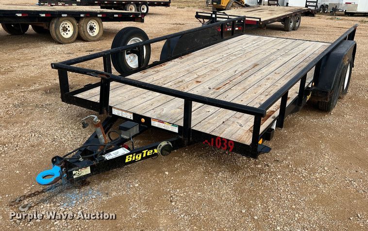 2019 Big Tex 70PI-16XBK  utility trailer - DS2380