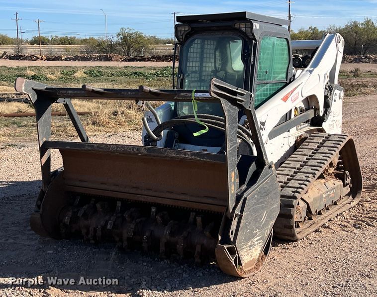 2018 Bobcat T870  tracked skid steer loader - EI0530