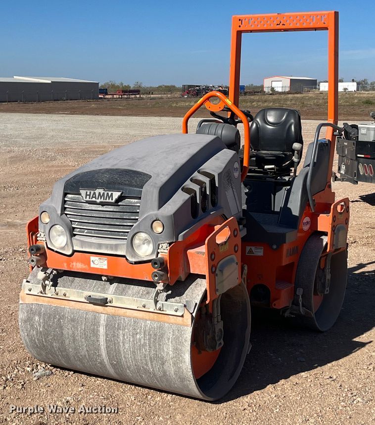 2015 Hamm HD12VV  double drum vibratory roller - EI0543