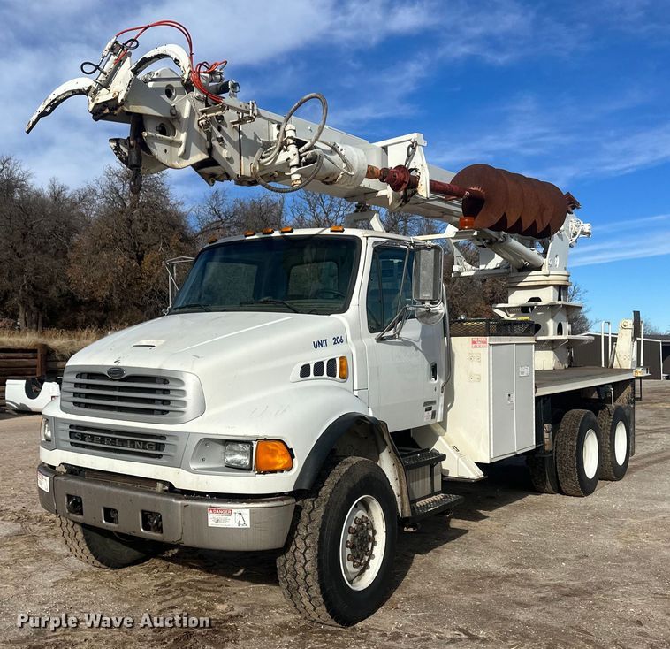 2007 Sterling Acterra  digger derrick truck - EK9774