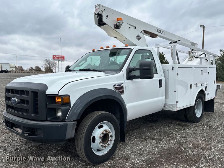 2008 Ford F450 Super Duty  bucket truck - KH9665