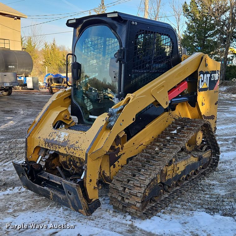 2015 Caterpillar 279D  tracked skid steer loader - LB9636