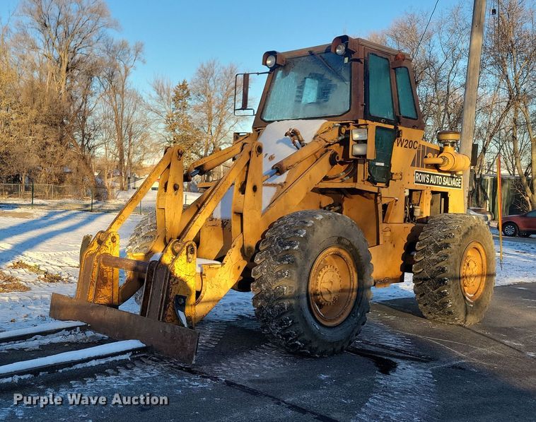 1989 Case W20C  wheel loader - LC9372
