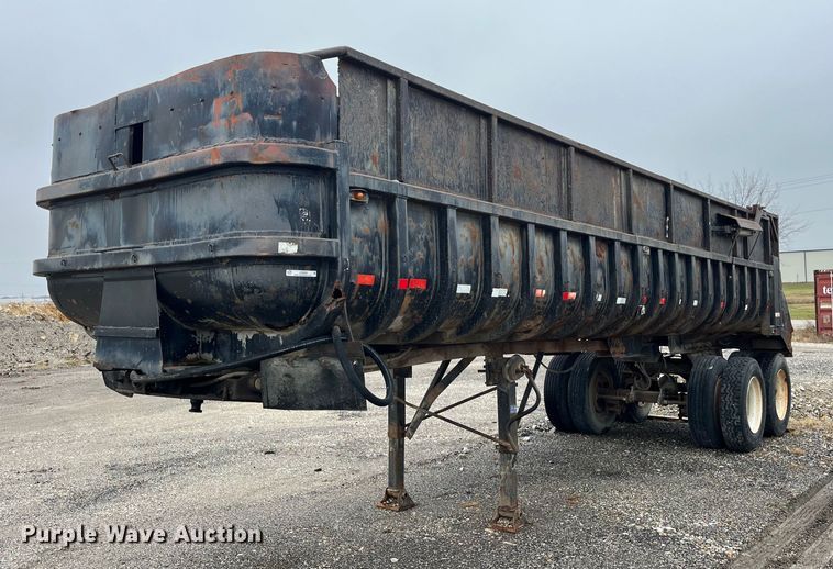 1997 Shop built  end dump trailer - LD9898