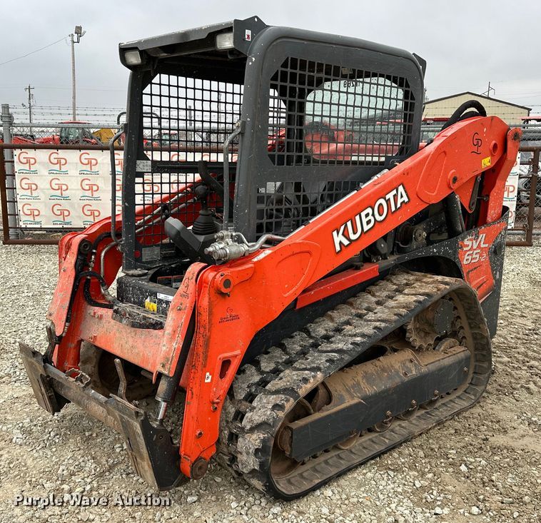 2019 Kubota  SVL65-2 tracked skid steer loader - LK9616