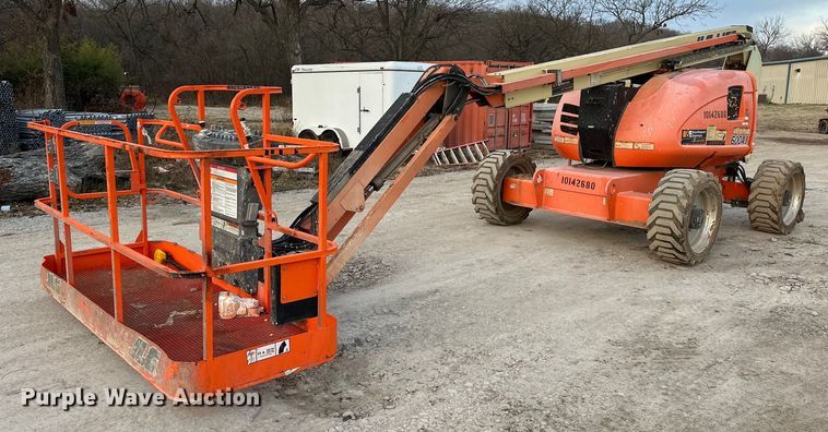 2014 JLG 600AJ  boom lift - LK9681