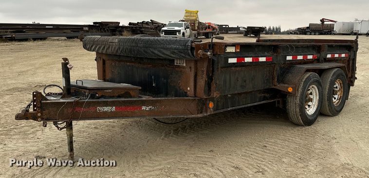 2013 PJ  dump trailer - LO9364