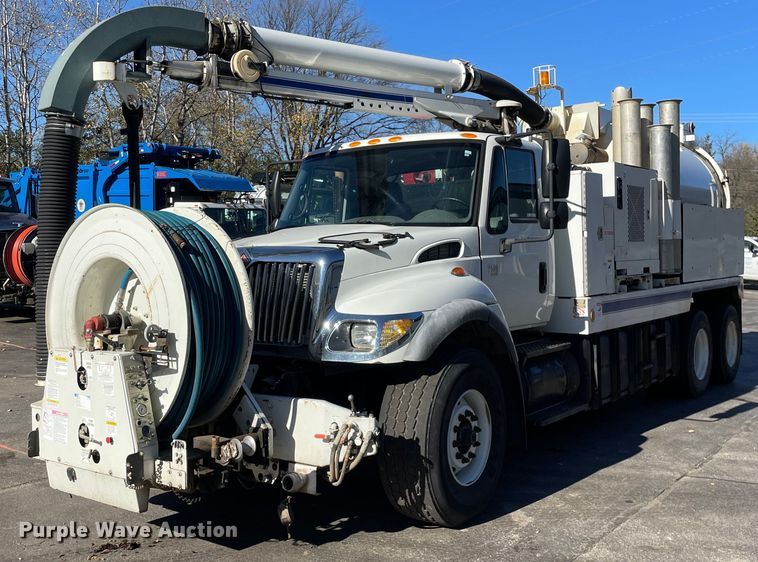 2006 International 7500  sewer jetter truck - LV9971