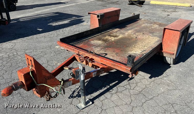 2005 Belshe PK-1EB  tilt deck utility trailer - NE9579