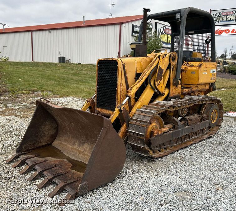1980 John Deere 555-A  track loader - NE9619