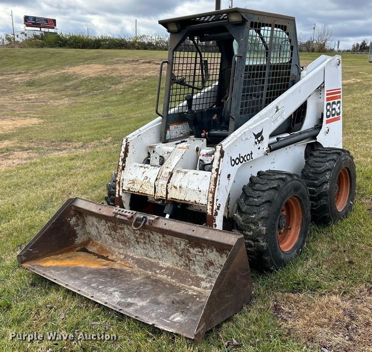 1998 Bobcat 863  skid steer loader - NE9629