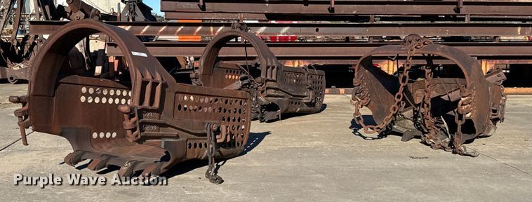 (3) drag line buckets - NI9582