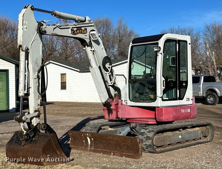 2008 Takeuchi TB153FR  mini excavator - NS9084