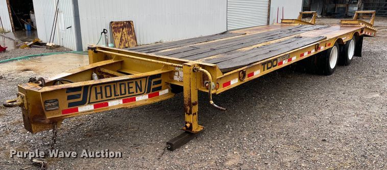 2010 Holden TD030  equipment trailer - NZ9008
