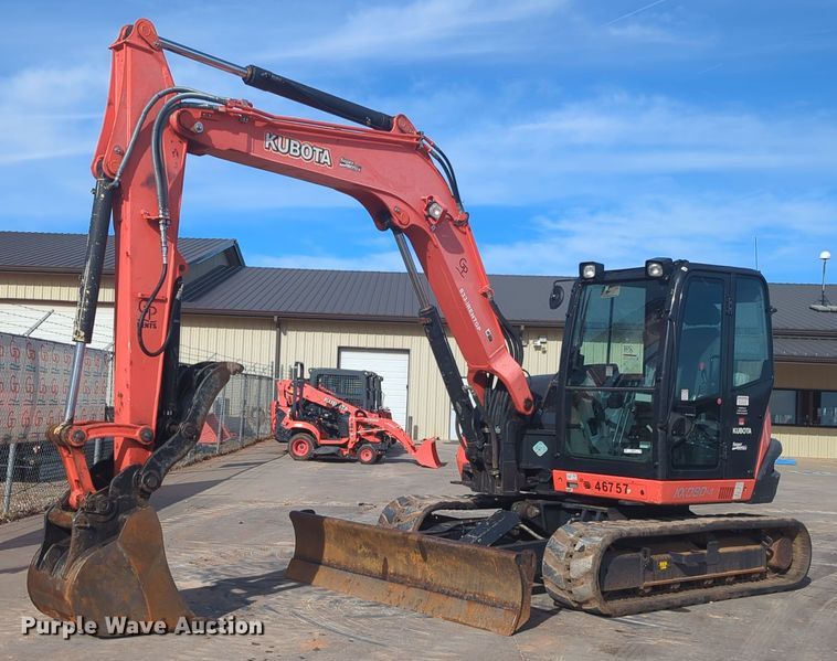 2019 Kubota KX080-4  mini excavator - OD9030