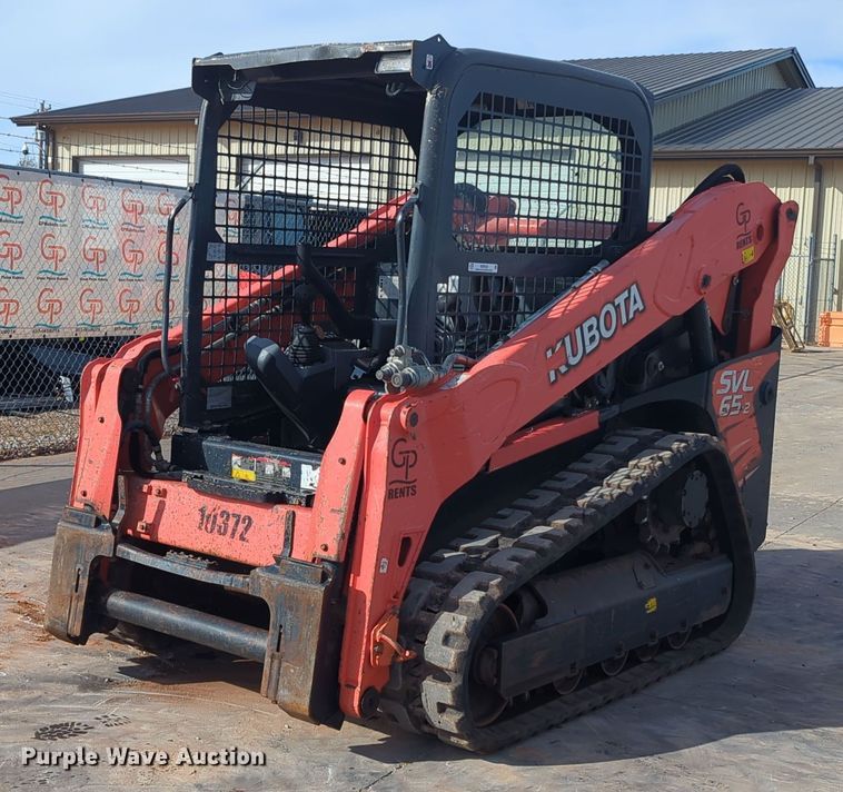 2019 Kubota SVL65-2  tracked skid steer loader - OD9032