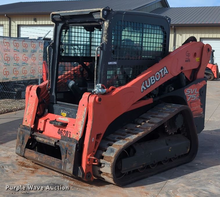 2019 Kubota SVL75-2  tracked skid steer loader - OD9033