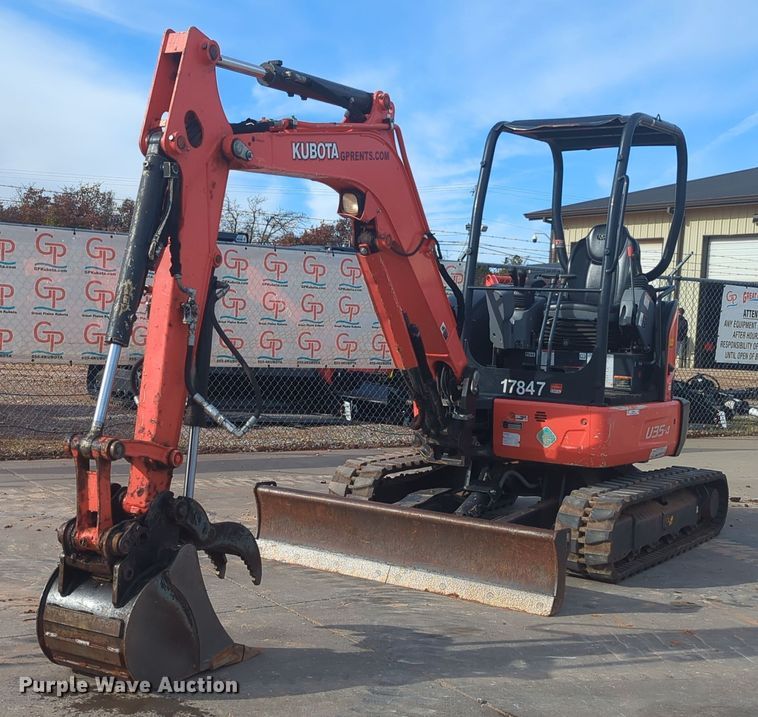 2020 Kubota U35-4  mini excavator - OD9034