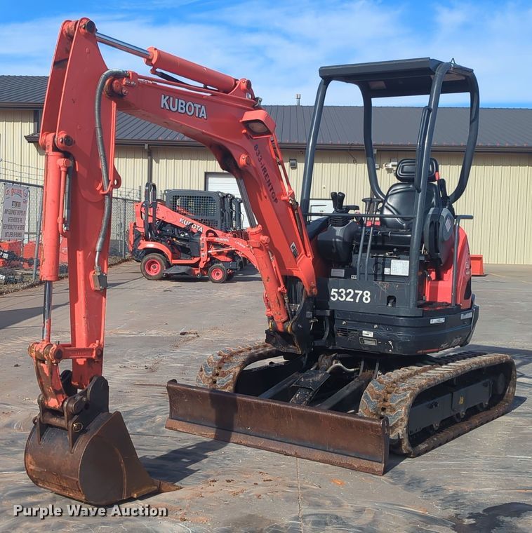 2020 Kubota U25  mini excavator - OD9035