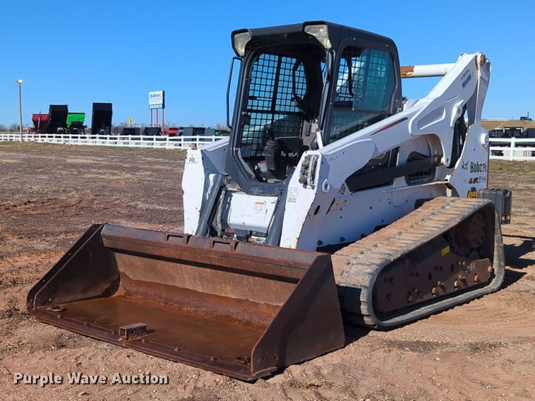 2013 Bobcat T870  tracked skid steer loader - OD9079
