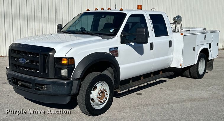 2008 Ford F450 Super Duty XL  Crew Cab utility / service truck - OD9787